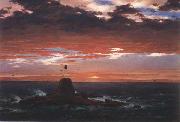 Frederic E.Church Beacon,off Mount  Desert Island painting